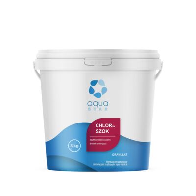 Granulat chlor szok chlortix 3 kg AquaStar
