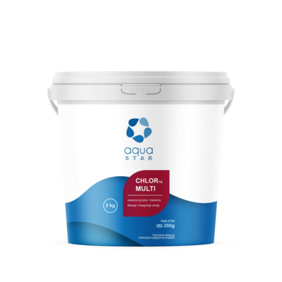 Tabletki CHLORTIX MULTI 200 g 3 kg AquaStar