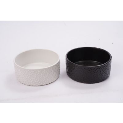 Ceramiczna miska dla zwierząt 16 x 16 x 7,8 cm