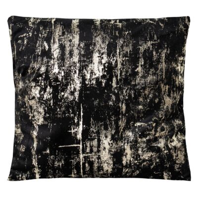 Poszewka Dore 45 x 45 cm czarno-złoty