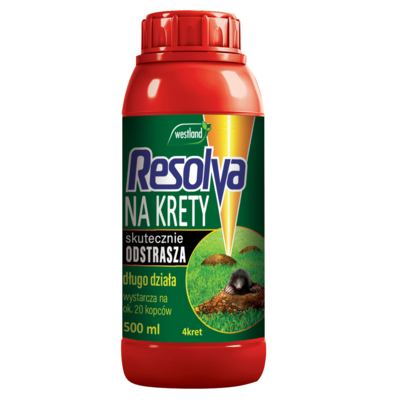 Resolva na krety butelka 500 ml