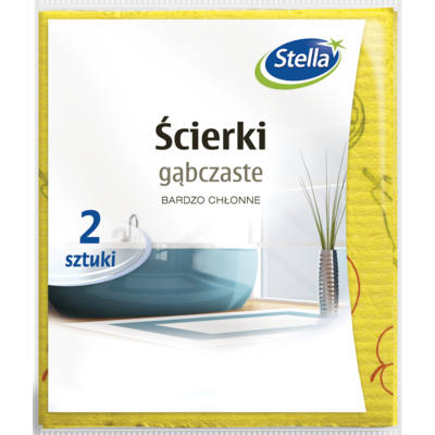 Ścierki gąbczaste 2 sztuki