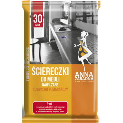 Ściereczki nawilżane do mebli POMAR 30 sztuk