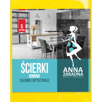 Ścierki domowe 5 sztuk