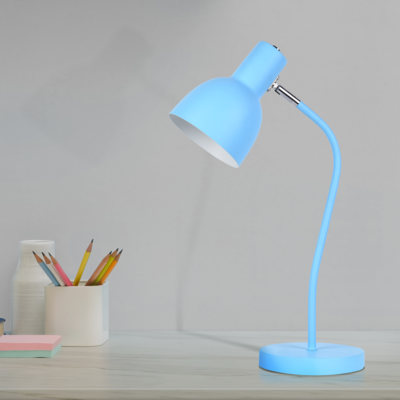 Lampa biurkowa MIMI niebieska E27