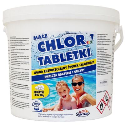 Tabletki małe CHLORTIX T 20g/3 kg Mr. Camp