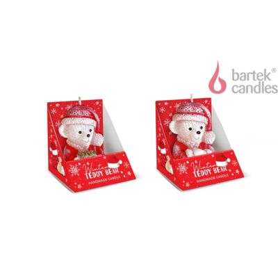 Świeca zapachowa Winter Teddy Bear 75 mm BOX