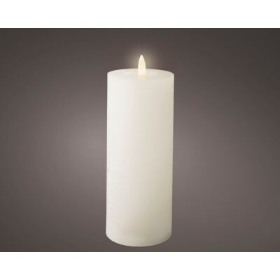 Świeca woskowa LED z efektem naturalnego płomienia 19 cm