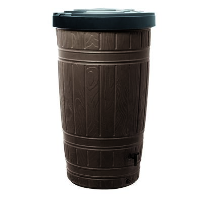 Pojemnik na deszczówkę Woodcan 265 l brąz