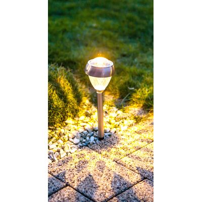 Lampka solarna INOX