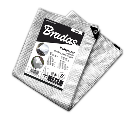 Plandeka zbrojona LENO CRISTAL 100 g/m², 3 x 4 m
