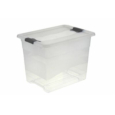 Pojemnik crystalbox 24 l cornelia 39,5 x 29,5 x 30 cm keeeper