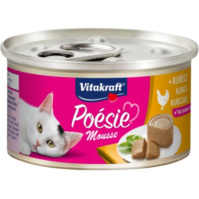 Karma dla kotów Poesie Mus kurczak 85 g Vitakraft