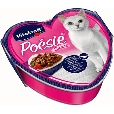 Karma dla kotów Poesie sos dorsz/makaron/pomidor 85 g Vitakraft