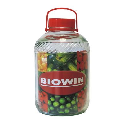 Słój 15 l z plastikową pokrywą Browin