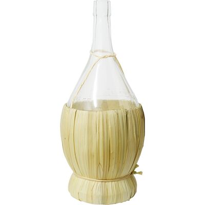 Butelka na wino Fiasco 1 l w oplocie 12,5 x 12,5 x 27,5 cm Browin