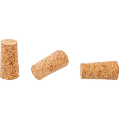 Korek naturalny stożkowy 16 x 21 mm aglomerowany 10 sztuk Browin