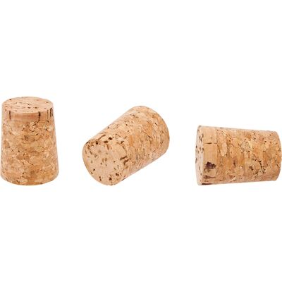 Korek naturalny stożkowy 25 x 30 mm aglomerowany Browin