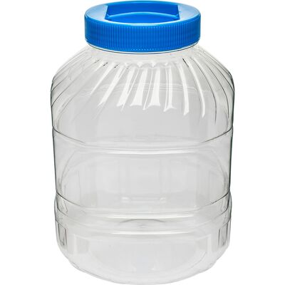 Słój plastikowy 8 l z kolorową zakrętką Browin