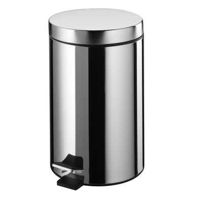 Kosz na pedał 5 l Basic chrom