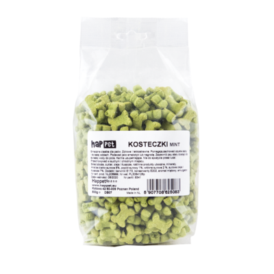 Przysmak dla psa ciasteczka mint 500 g Happet