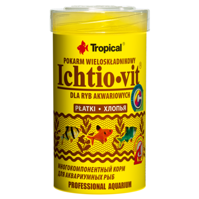 Pokarm dla ryb Ichtio-Vit płatek 100 ml / 20 g Tropical