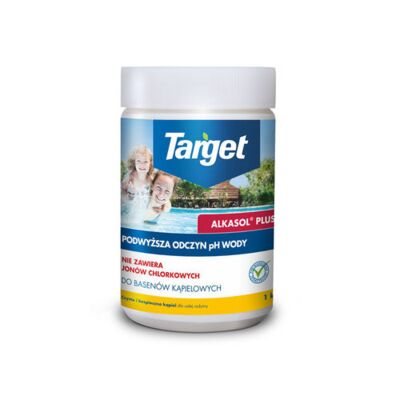 Preparat do podwyższania odczynu PH wody w basenach Alkasol Plus 1 l Target