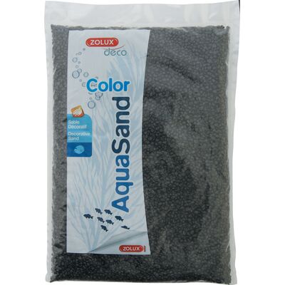 Podłoże akwariowe Aquasand Color czerń hebanowa 1 kg ZOLUX