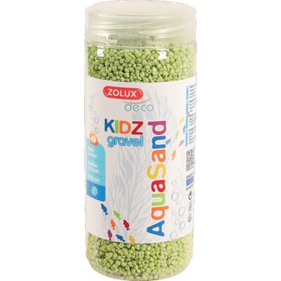 Podłoże akwariowe Aquasand KIDZ Gravel 500 ml kolor zielony ZOLUX