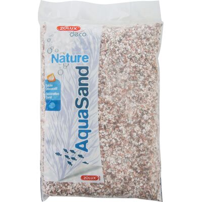 Podłoże akwariowe Aquasand Nature różowy krystobalit 0,8 kg ZOLUX