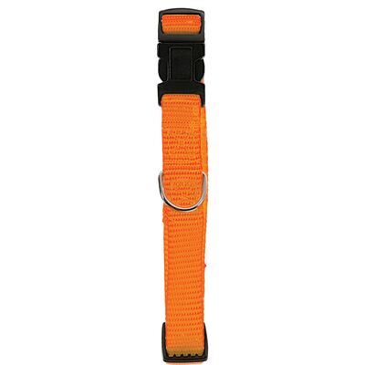 Obroża nylon regulowana 10 mm pomarańczowy ZOLUX