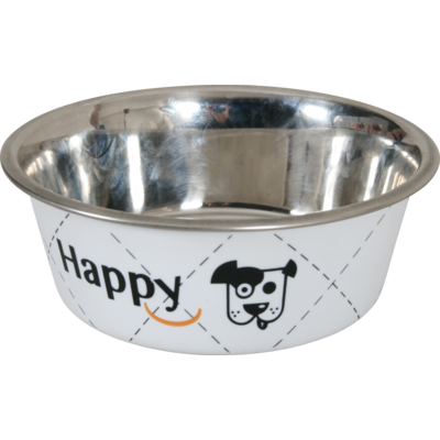 Miska Inox HAPPY 0,8 l biały ZOLUX