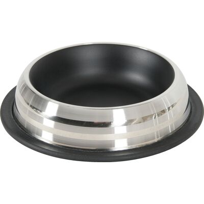 Miska antypoślizgowa inox MERENDA 225 ml czarny ZOLUX