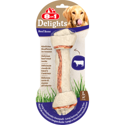 Przysmak Delights Beef Bone L 1 sztuka 8in1