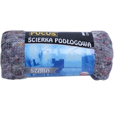 Ścierka podłogowa szara 65 x 65 cm Pucuś