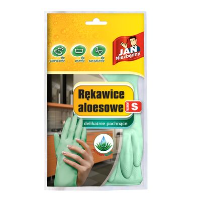 Rękawice aloesowe rozmiar S Jan Niezbędny