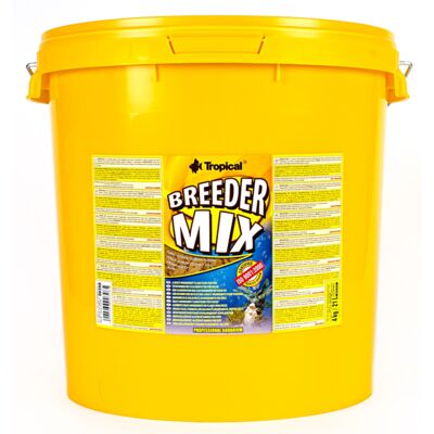 Pokarm dla ryb Breeder mix płatek 21 l / 4 kg Tropical