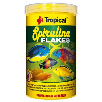 Pokarm dla ryb Spirulina Flakes 1000 ml / 200 g Tropical