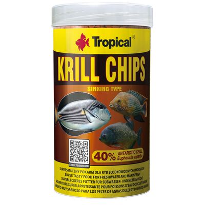 Pokarm dla ryb Krill Chips 250 ml / 125 g Tropical