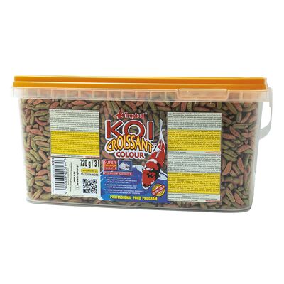 Pokarm dla ryb pływający koi croissant Colour 3 l / 720 g Tropical