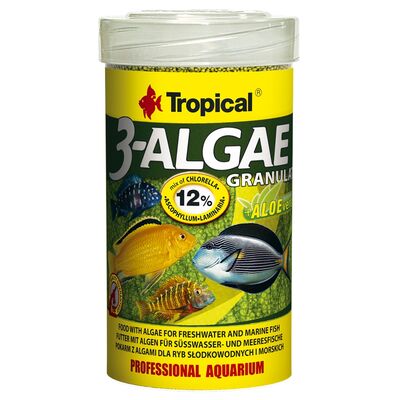 Granulat dla ryb 3-Algae 100 ml / 44 g Tropical