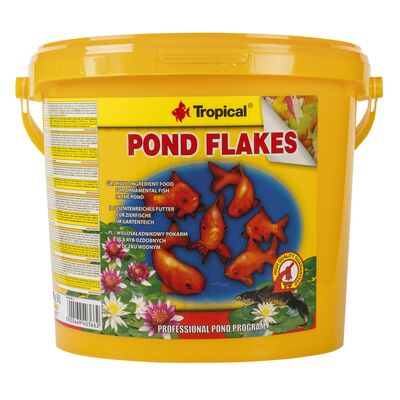 Pokarm dla ryb pond Flakes 5 l / 800 g Tropical