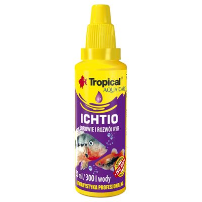 Preparat dbający o bezpieczny i zdrowy rozwój ryb Ichtio 30 ml Tropical