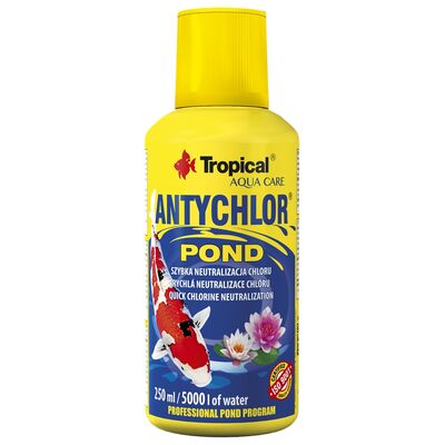 Środek do uzdatniania wody w oczku wodnym Antychlor Pond 250 ml Tropical
