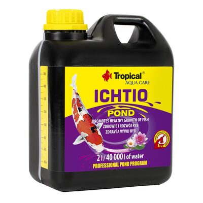 Preparat dbający o bezpieczny i zdrowy rozwój ryb Ichtio Pond 2 l Tropical