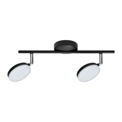 Lampa sufitowa Polux CAPRI LED 10222C 2 x 5W 3000K czarny