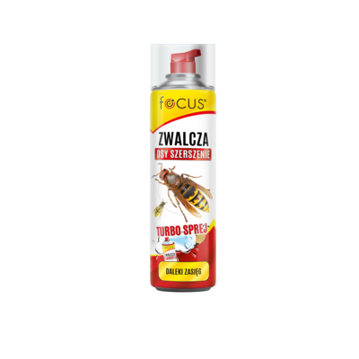 Turbo sprej focus zwalcza osy i szerszenie 300 ml FOCUS
