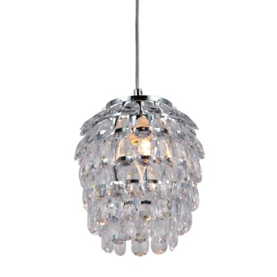 Zwis Orientalic 1 x E27 60 W chrom
