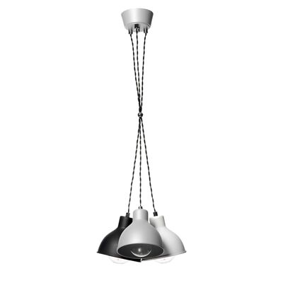 Lampa wisząca Zoe 3 mix kolorów Lampex