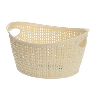 Koszyk owalny M 3,3 l WILLOW kremowy